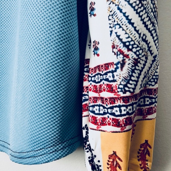 One Left!! Boho Chic Puff Sleeve Blouse - Picture 2 of 2